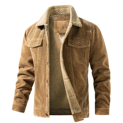 Valmont Corduroy Fleece Jacket